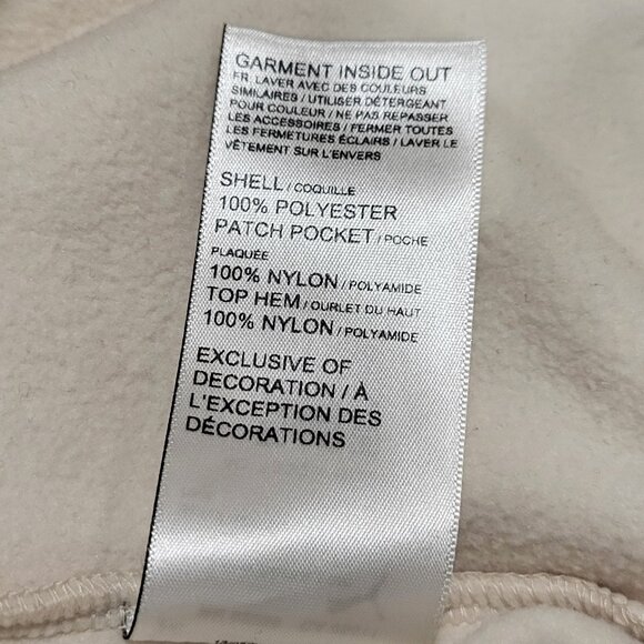 Puma ESS ELEVATED Full-Zip Off White Hoodie In Large - Picture 13 of 14